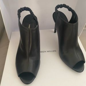 Karen Millen leather high heel sandals